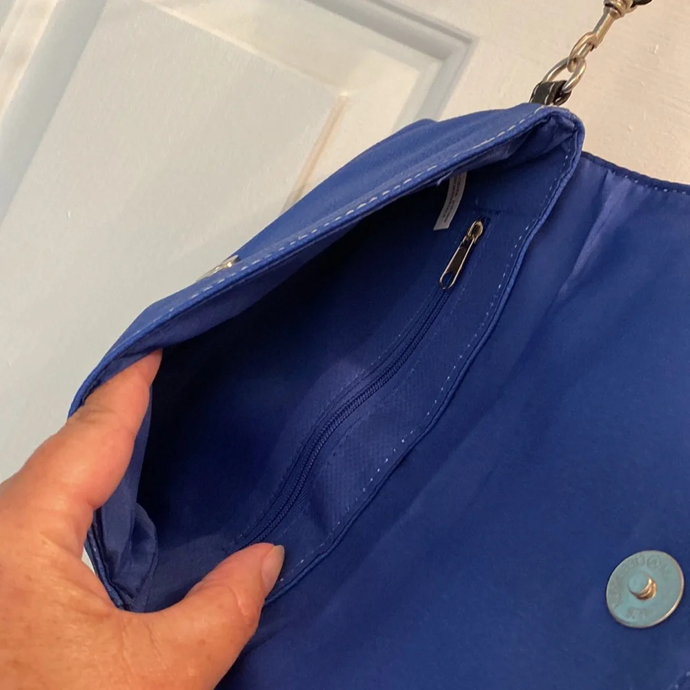 New Royal Blue Wristlet/Clutch - Picture 3 of 3